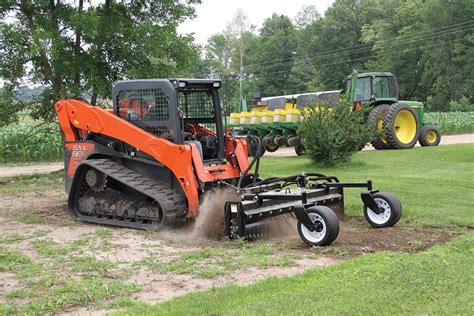 cat skid steer soil conditioner|used quick attach soil conditioner.